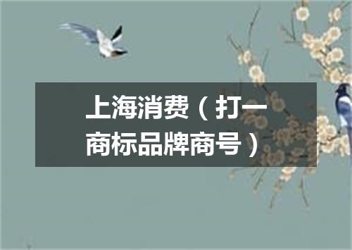 上海消费（打一商标品牌商号）
